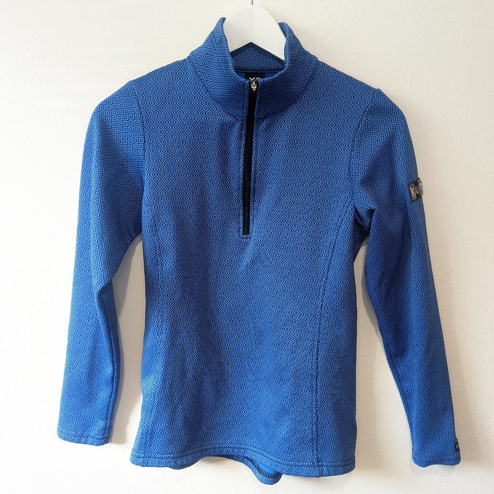 Kerrits Equestrian Riding Quarter Zip Fleece Lined Pullover Size XS